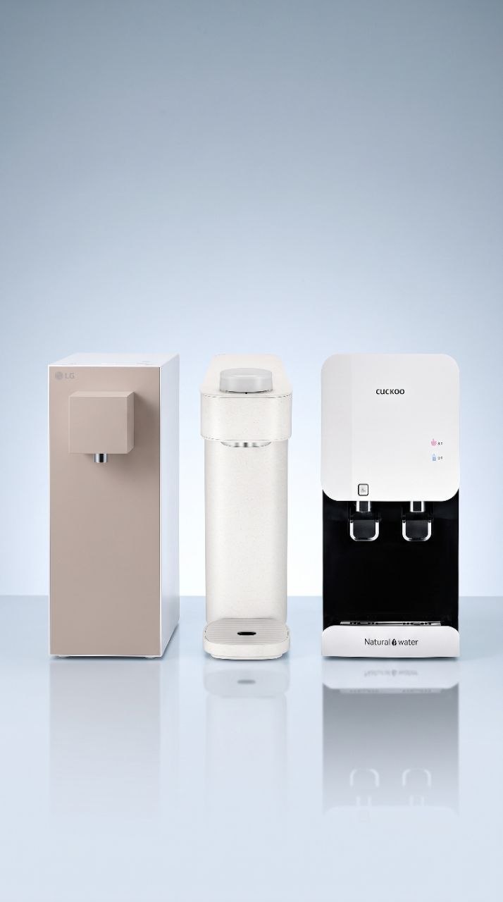 LG·샤오미형·큐쿠 정수기 3종